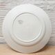 Set of 4 flat plates small flowers