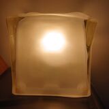 "Iviken" thick glass collector ice cube table lamp from Ikea