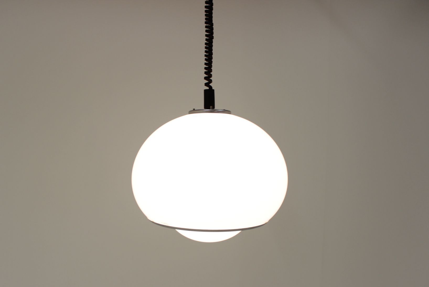 Hanging lamp design Harvey guzzini , made by Meblo in Croatia, 1970