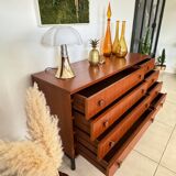 Scandinavian style vintage teak sideboard