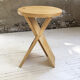 Tabouret Suzy par Adrian Reed en hêtre