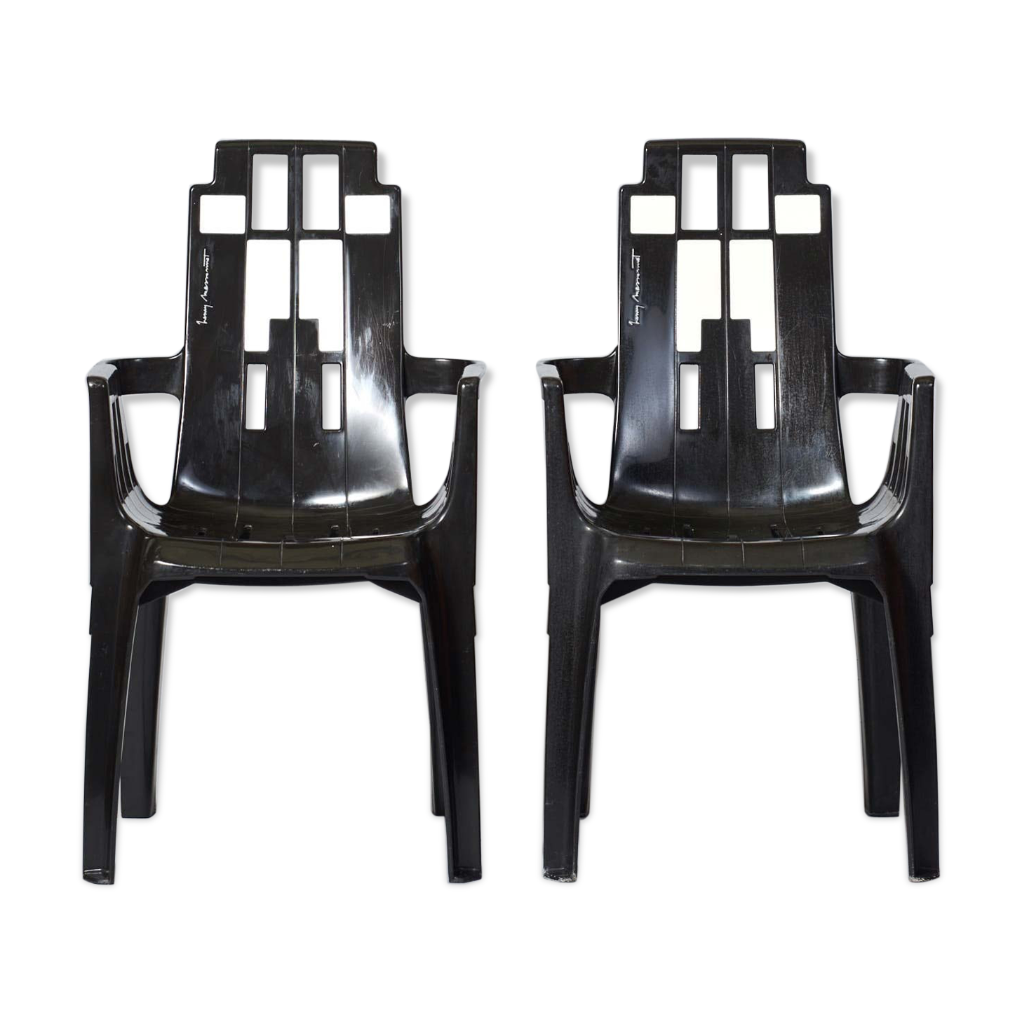 Set of Boston chairs by Pierre Paulin