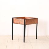 Vintage metal planter