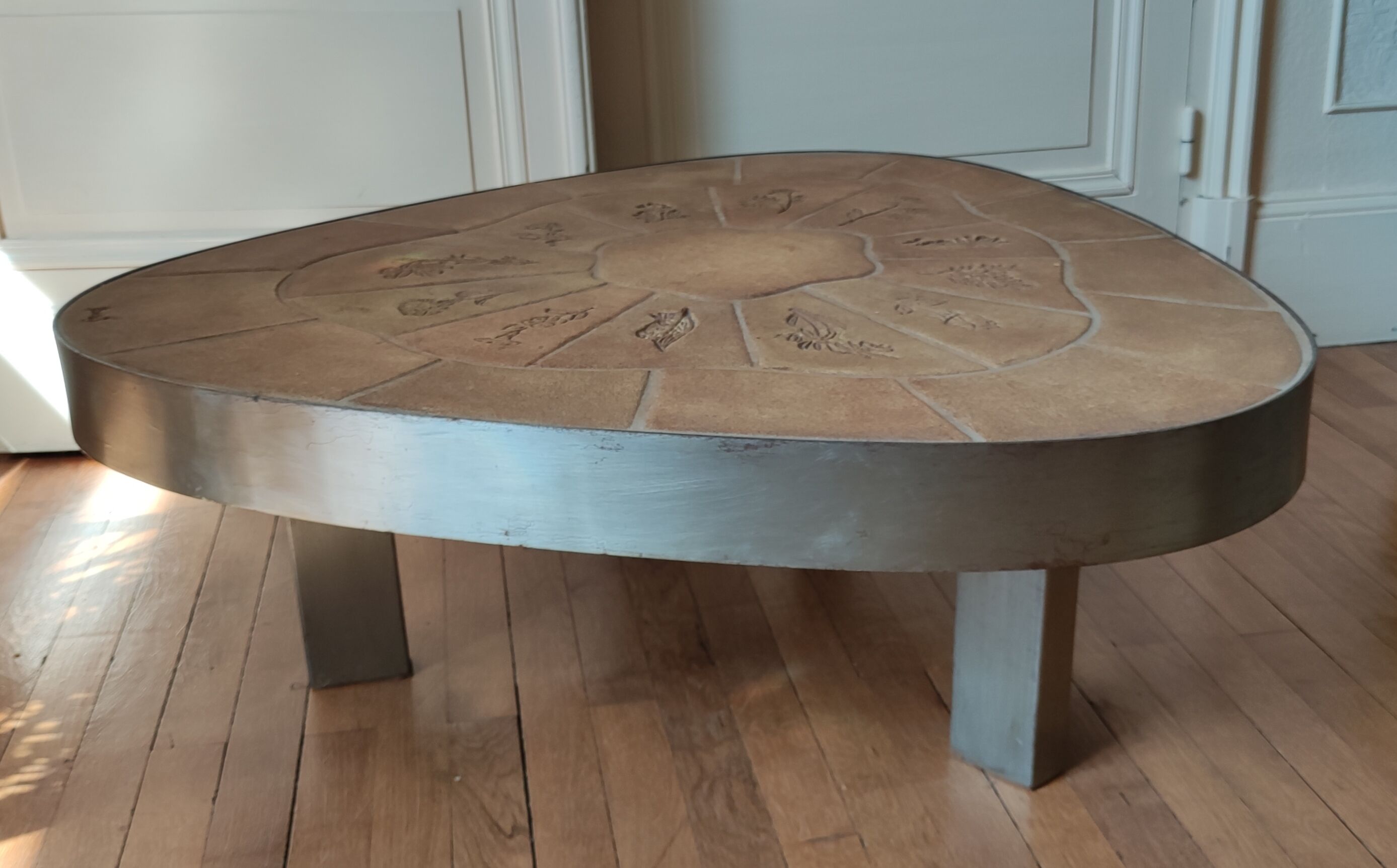 Vintage coffee table by Barrois