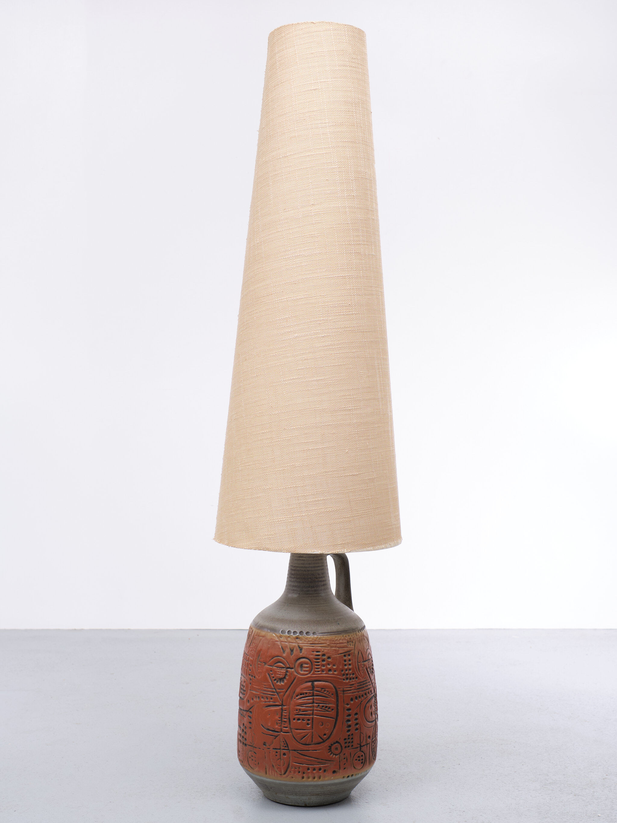 Floor Lamp Gerda Heuckeroth for Carstens Tönnieshof, 1960s, Germany