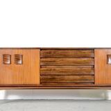 Very Rare Vintage Midcentury Elliots Of Newbury Afromosia Sideboard.