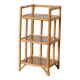 Vintage rattan bedside table