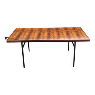 Alain Richard rosewood table model 800 circa 1959