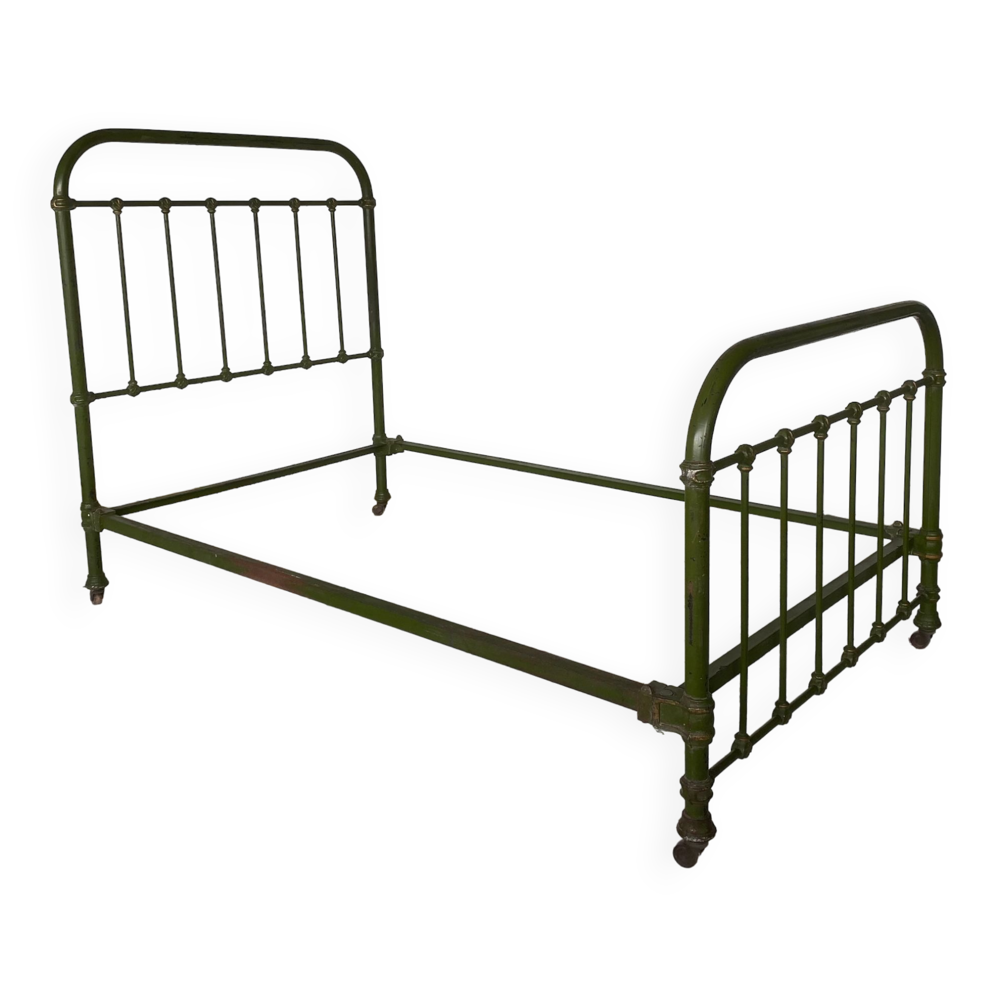 Lit Ancien En Fer Pour Poupée - Très Beau - Déco Chambre Enfant