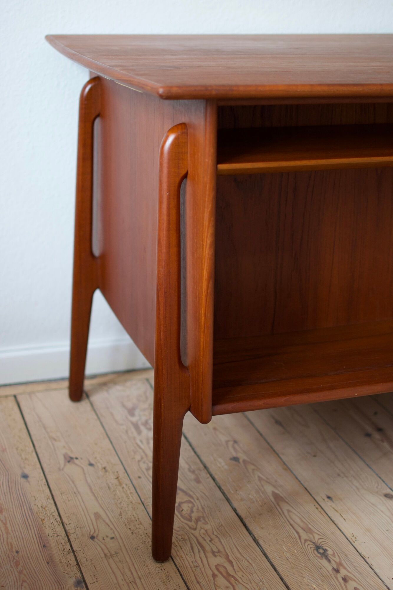 Danish executive teak desk, Svend Aage Madsen, 1960s