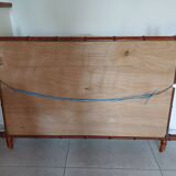 large mirror, bamboo, vintage