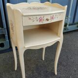 Pair of old Louis XV style bedside tables