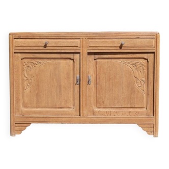 Buffet ancien art déco en chêne
