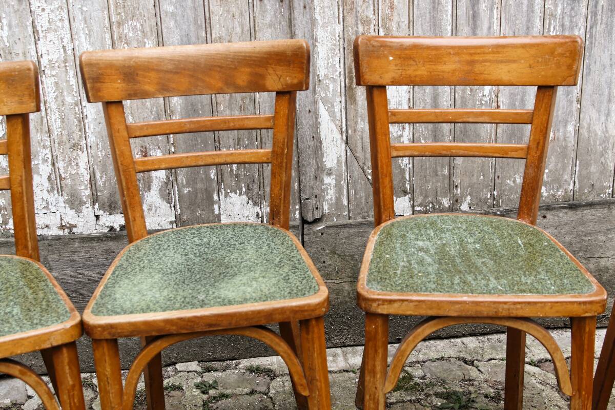 Set of 6 Baumann bistro chairs