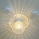 Mushroom sconces / set of 3 vintage wall lamp / bathroom ceiling light 1960