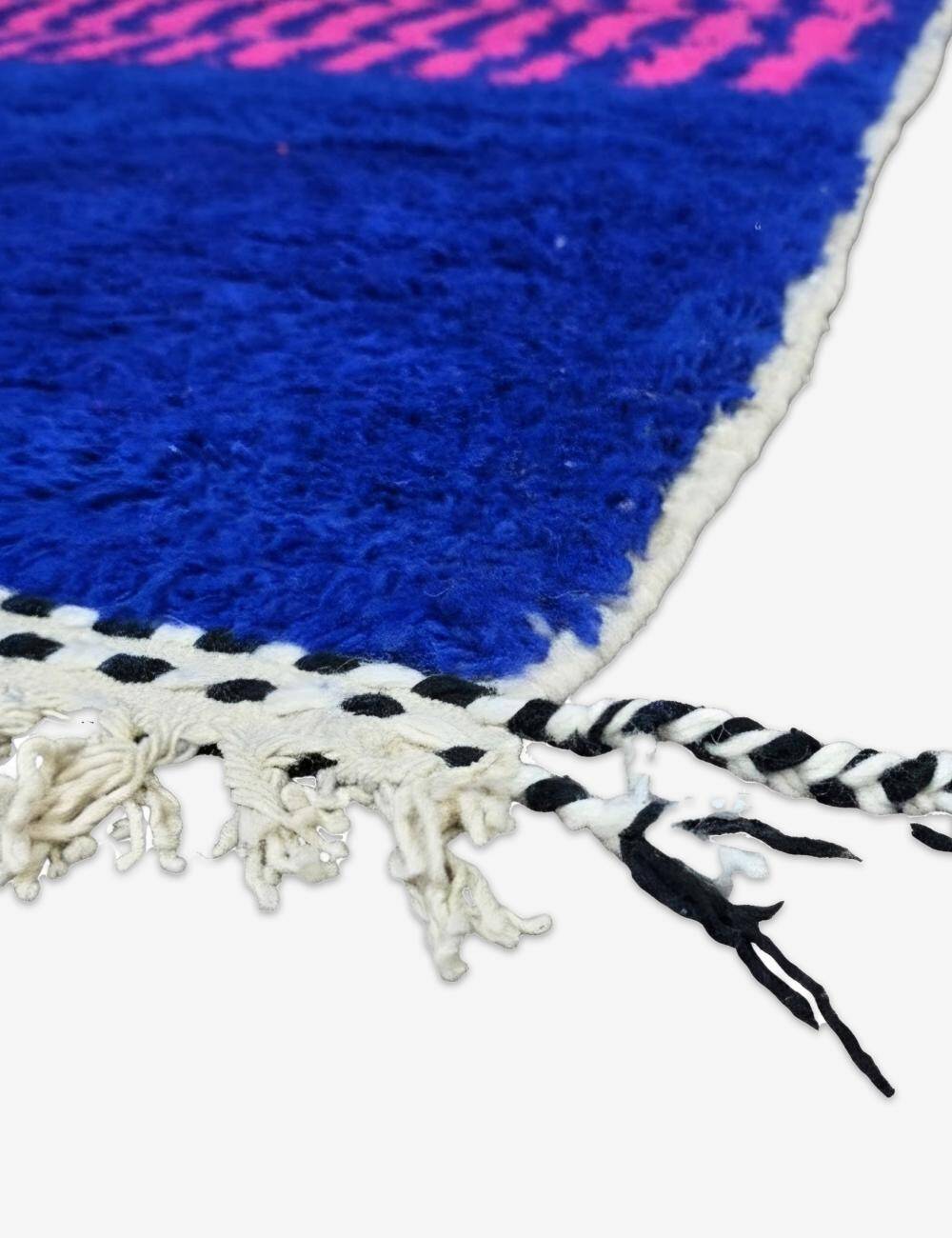 Petit Tapis Berbère Bleu - 150 x 130 cm