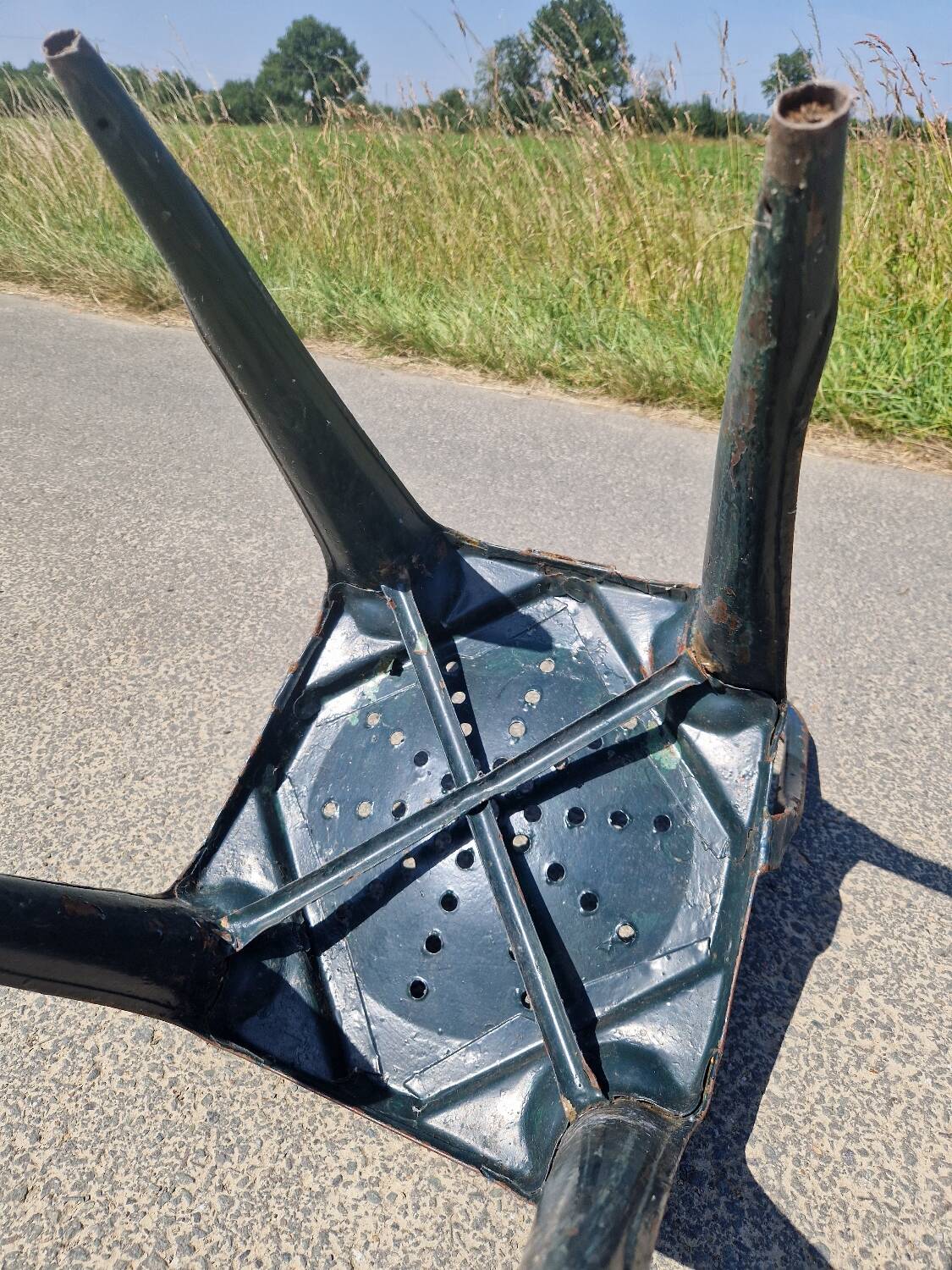 Set of 8 Multipl's chairs from the 50s by Joseph Mathieu