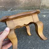 Footrest style Louis XV oak 1950