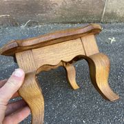 Footrest style Louis XV oak 1950