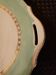 Vintage dish ø27 cm porcelain sarreguemines flameco green
