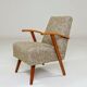 Vintage armchair modern design 1960 multicoloured