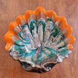 Large ceramic saint jacques shell cup 33x 30 cm - vintage-