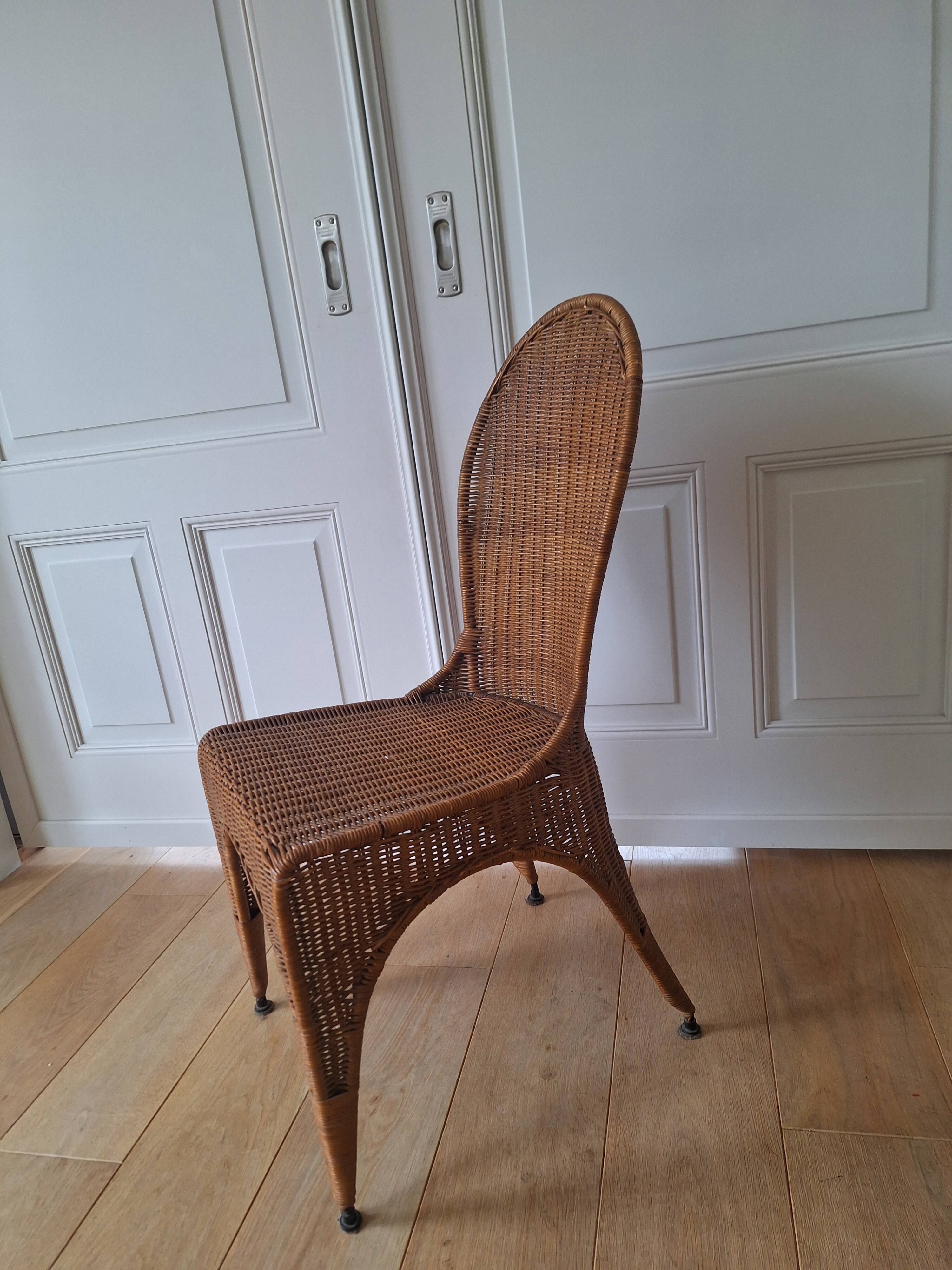 Vintage Rattan Chair