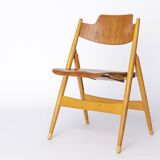 Set of 6 Egon Eiermann SE18 Folding Chairs – Wilde + Spieth, 1950s, Teak