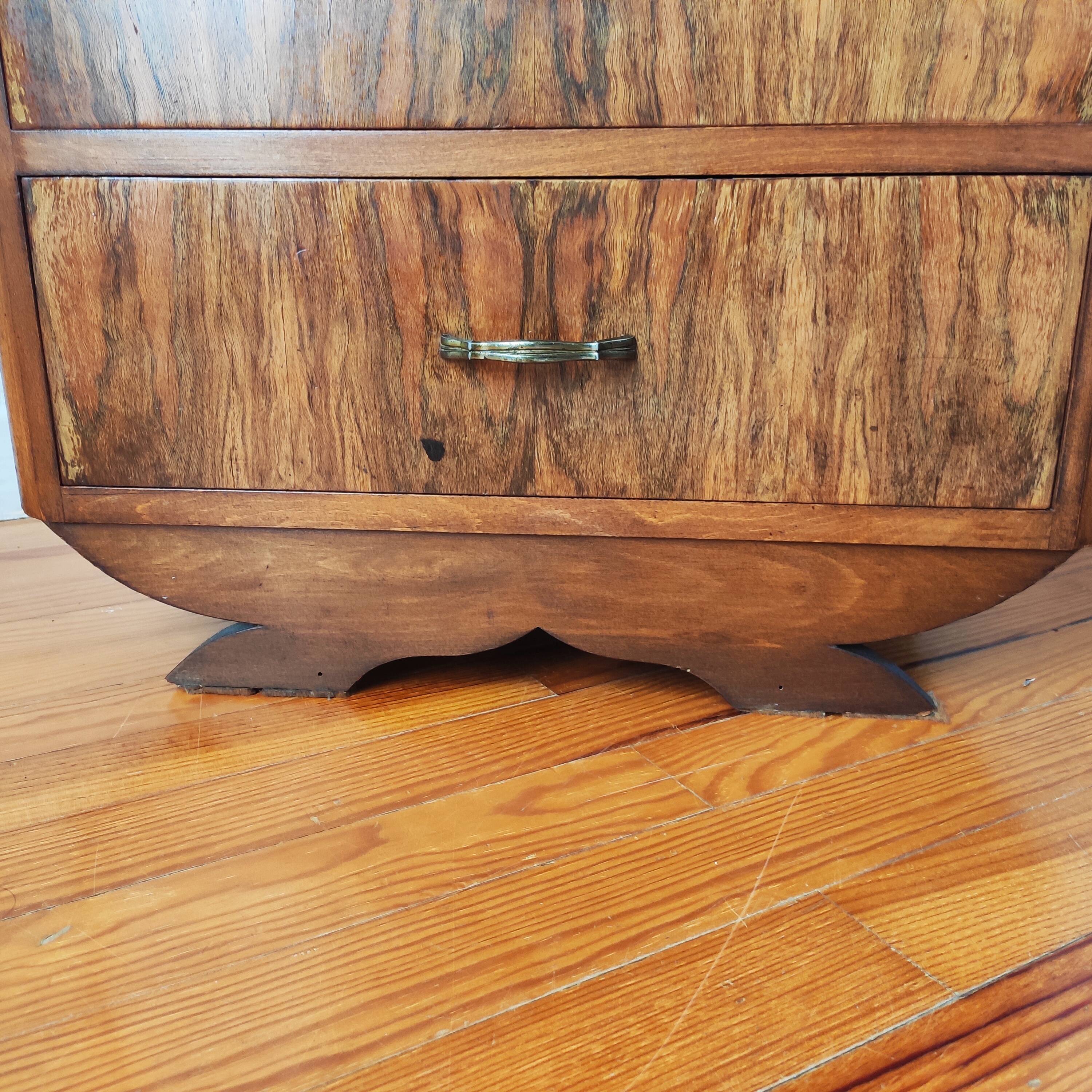 High art deco chest of drawers