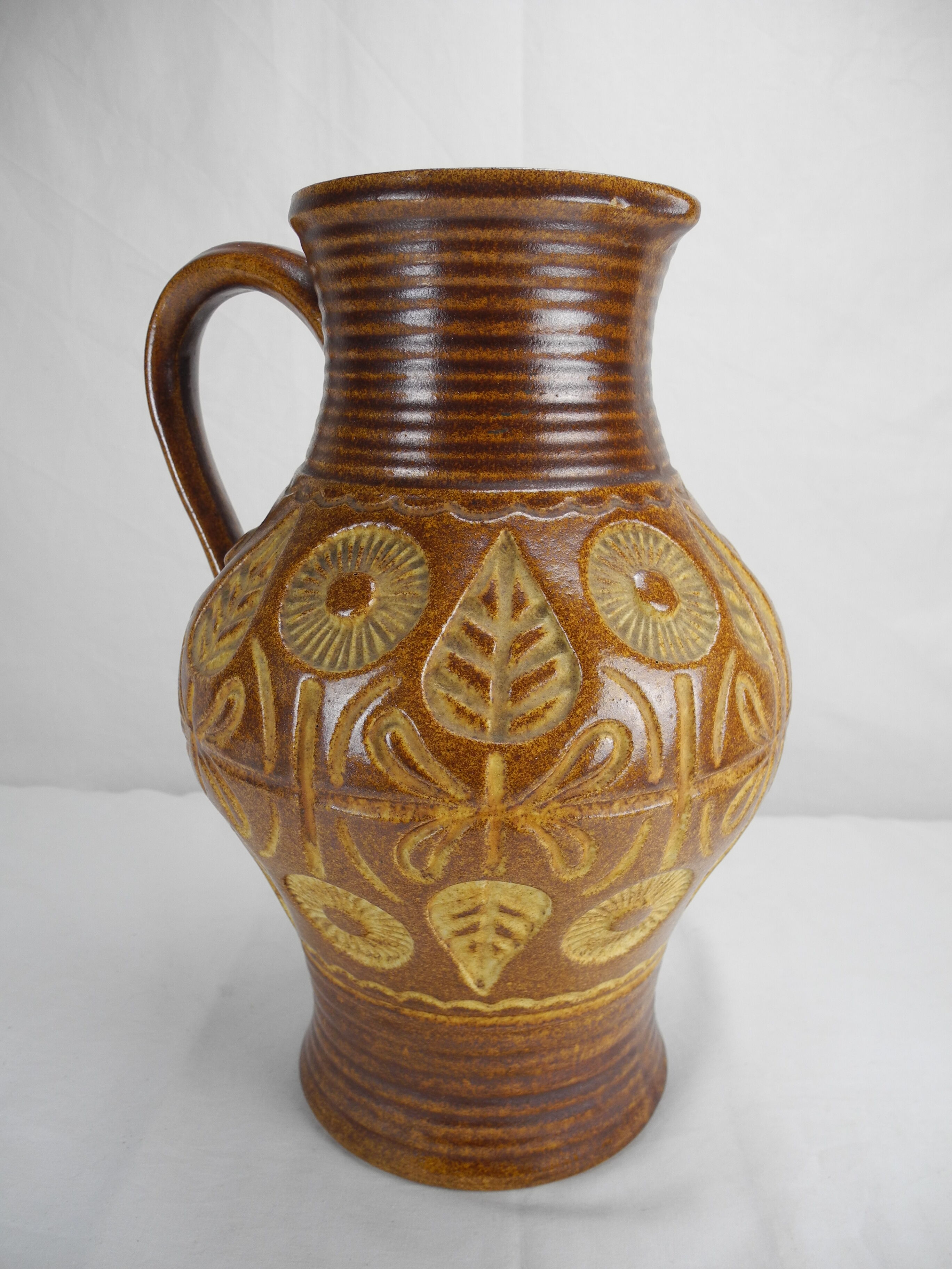 Vase uebelacker keramik 1852/30 vintage decor