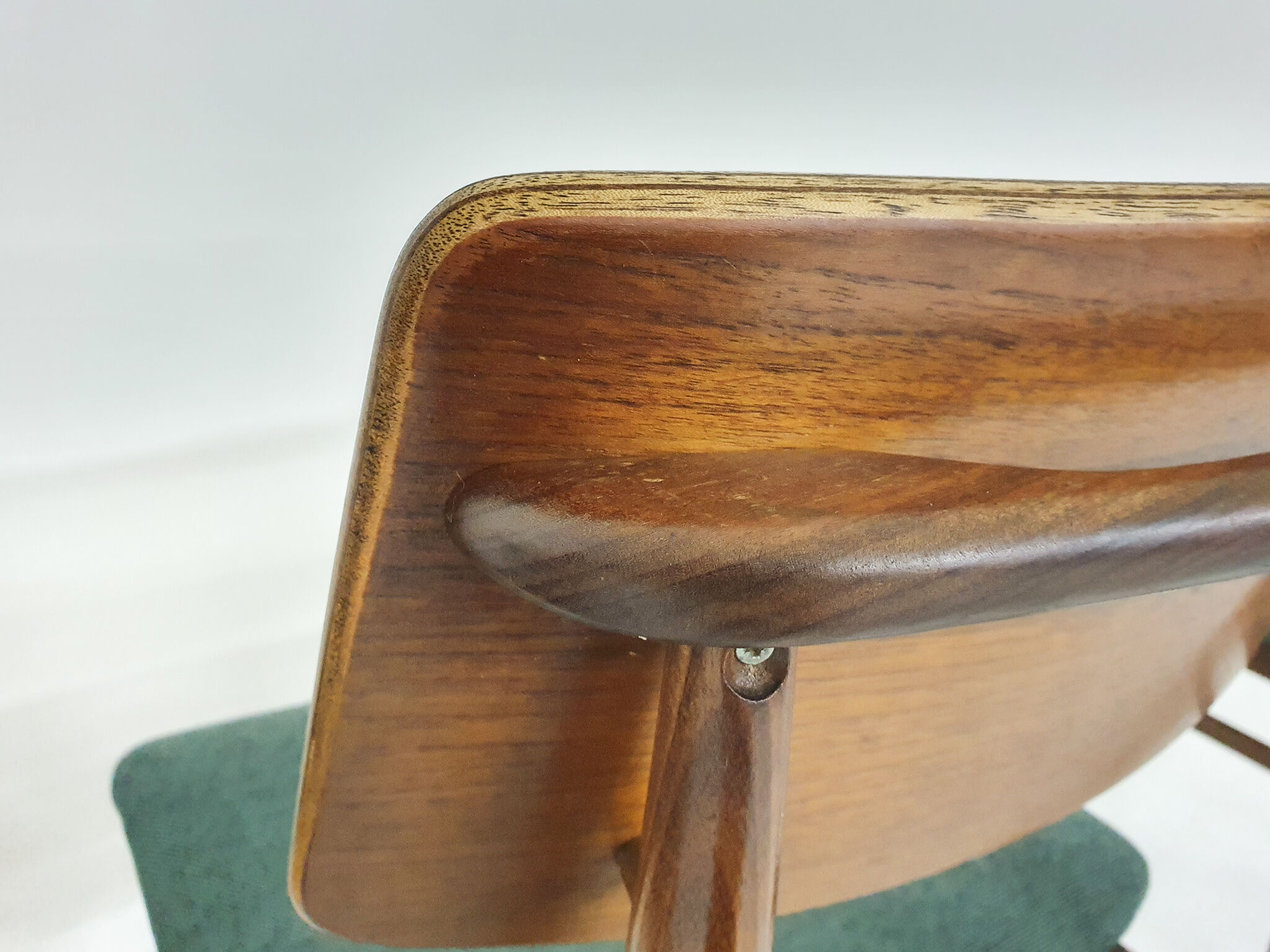 Set of four teak dining chairs by Topform, The Netherlands 1960's