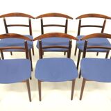 Set de 6 chaises en palissandre, Helge Sibast & Børge Rammerskov,, Danemark, 1960