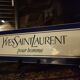Vintage Yves Saint Laurent sign from the 80s