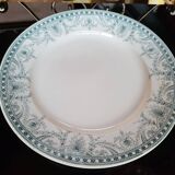Set of 5 Terre de Fer plates 1900 Wilbur and St Amand