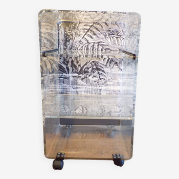 Vintage plexiglass furniture