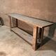 Old workbench with professional furniture