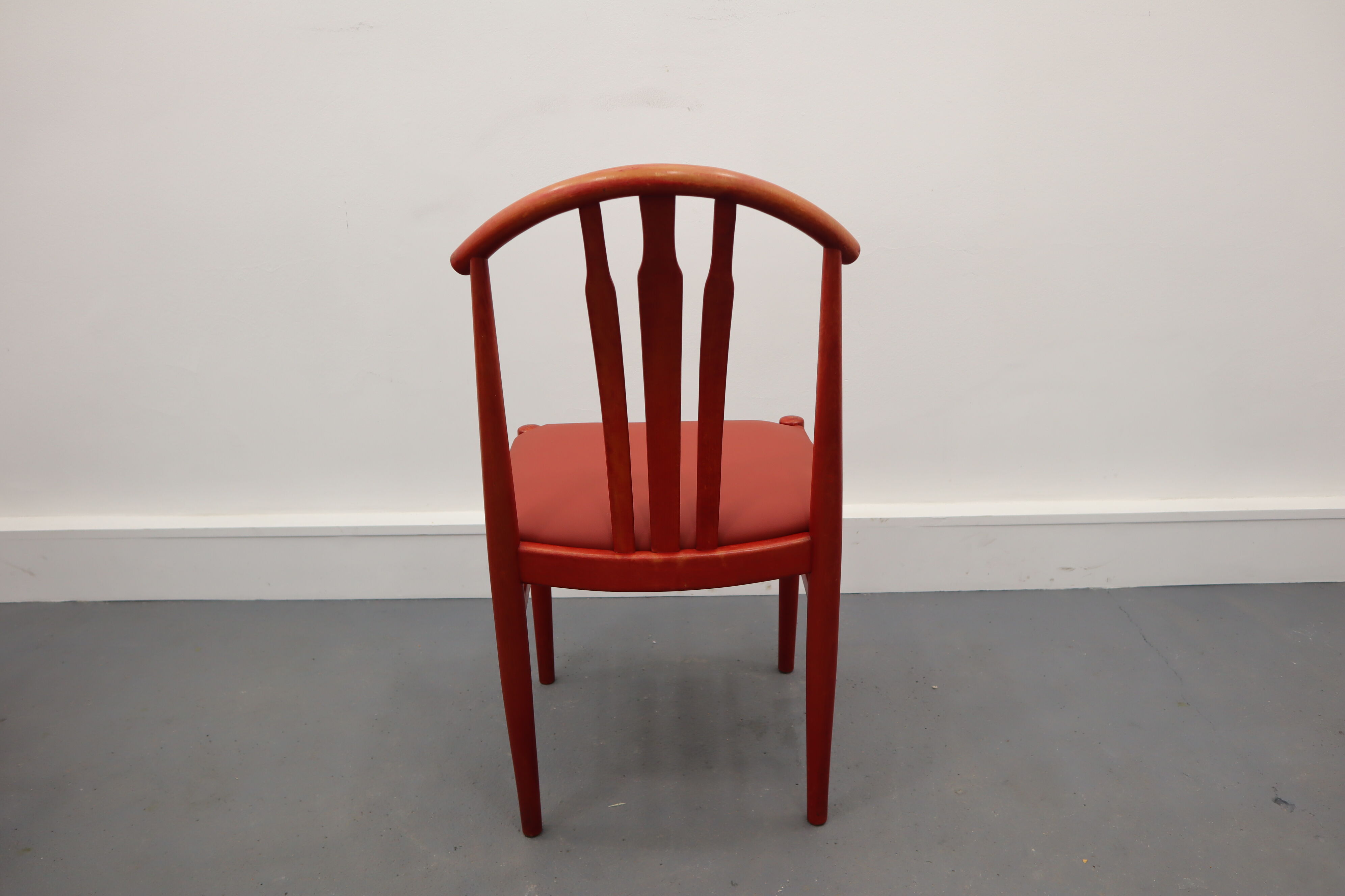Swedish Dining Chairs by C. Ekström, A. Johansson & S. Hyssna, 1970s, Set of 4