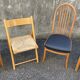 Série de 6 chaises vintage dépareillées
