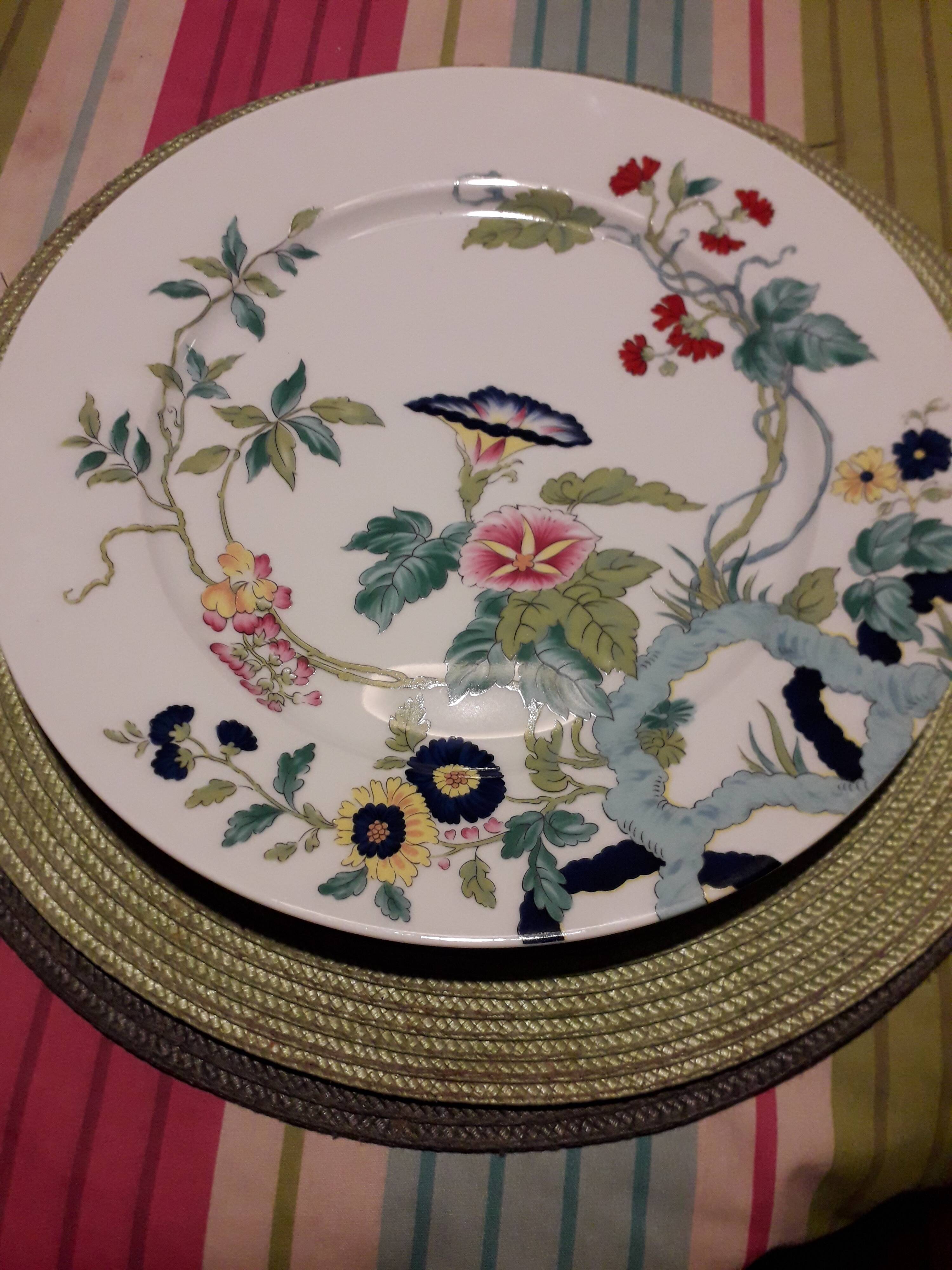"Paradis" Assiette Royal Limoges France