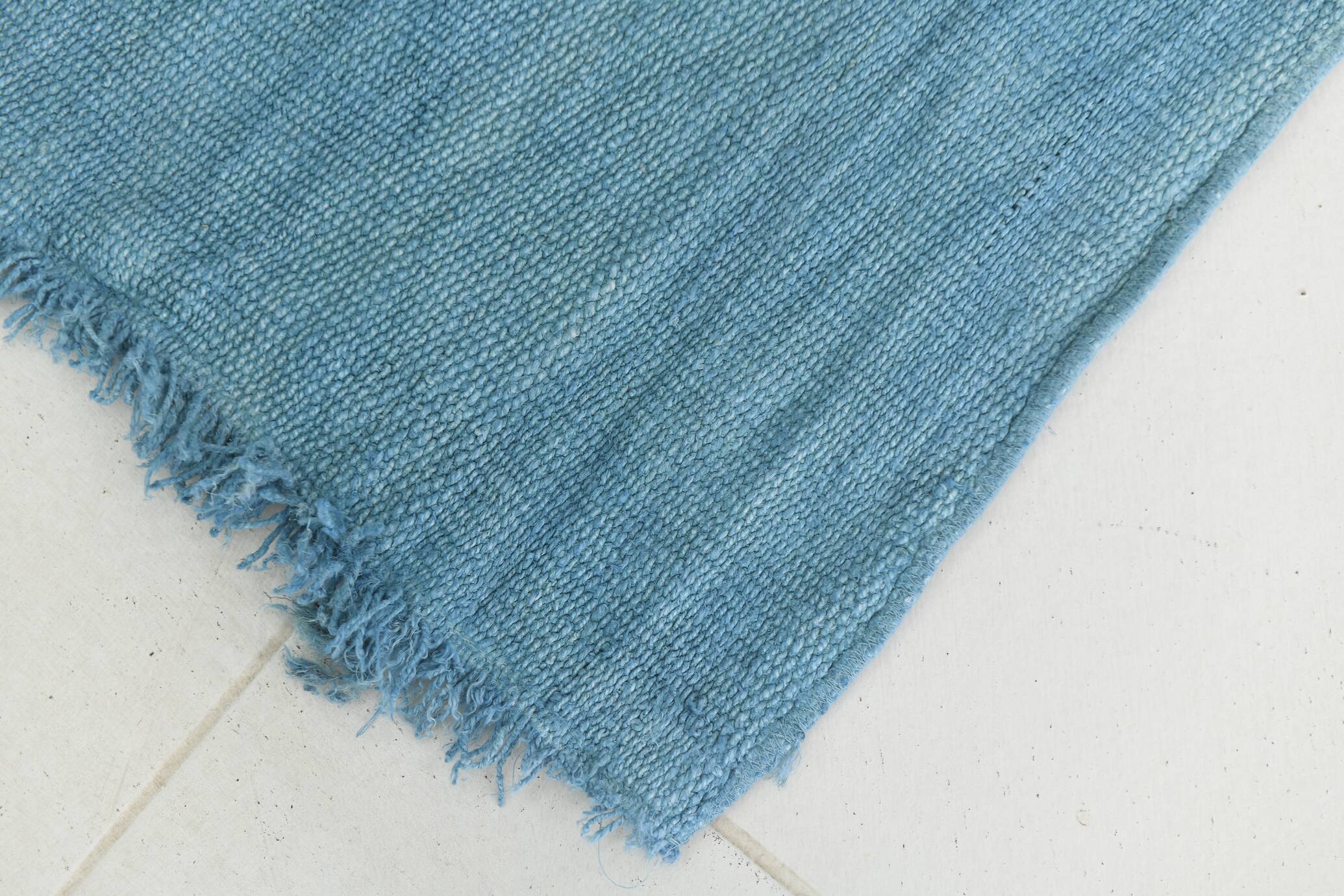 2x8 Vintage Light Blue Runner Rug, 57x203Cm