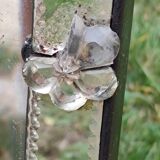 Old Venetian mirror closed