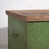 Antique green storage trunk (c.1920) #27