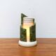 Postmodern stone table lamp, 1980s