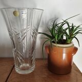 Crystal vase from the Czech Republic