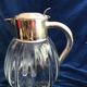 Large pitcher decanter with an ice cooler tube