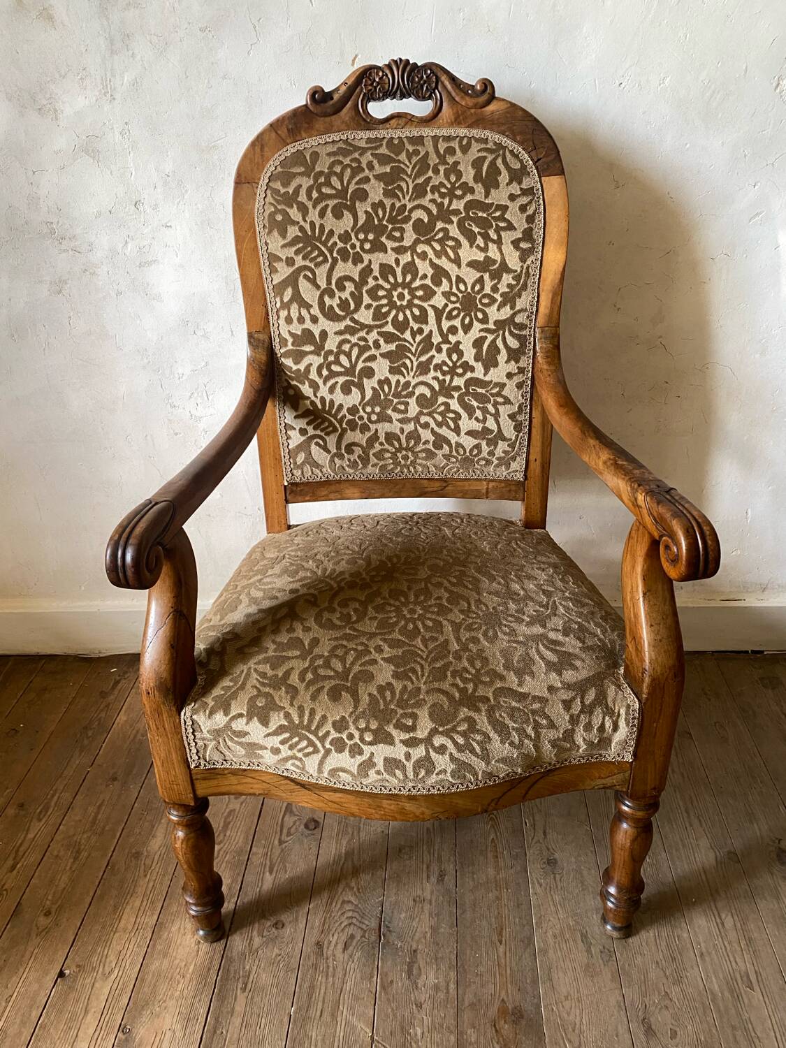 Fauteuil Louis Philippe Noyer