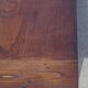 Restored antique farmhouse table, made entirely of solid oak.