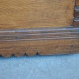 Bench chest oak end XIX