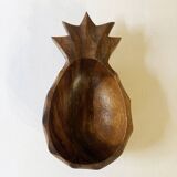 Wooden pocket tray, pineapple shape