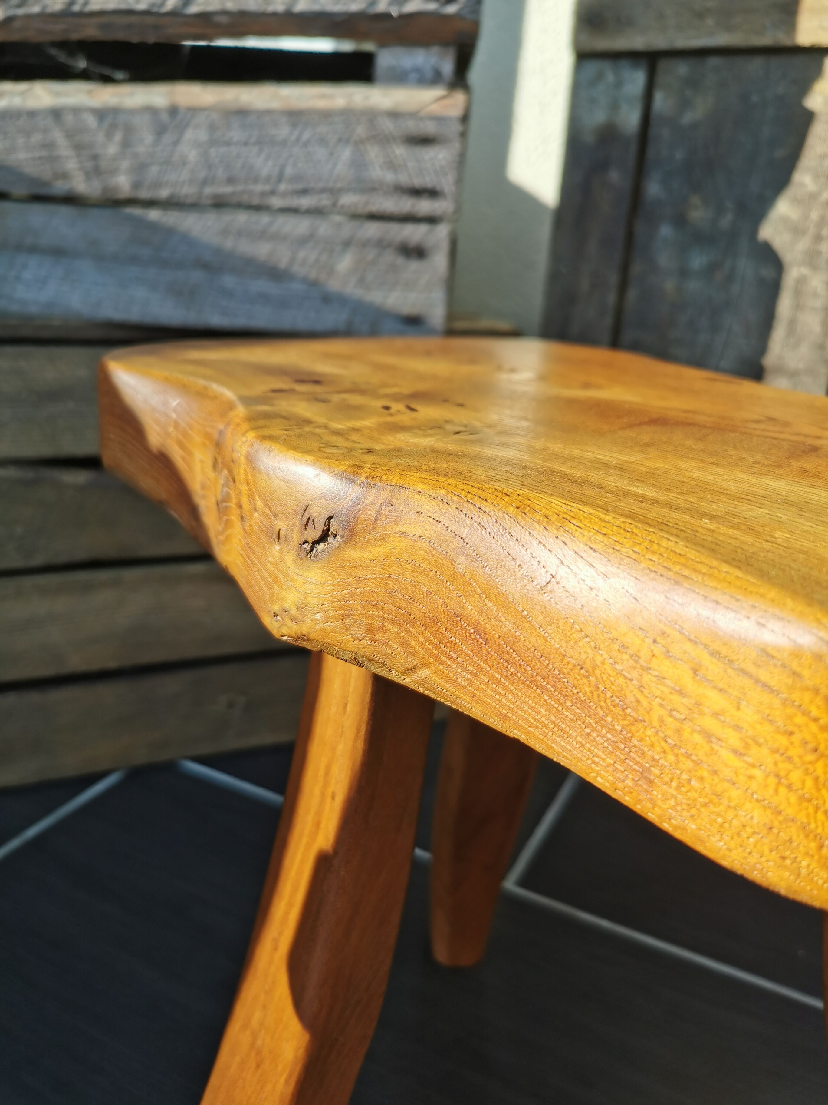 Pair of tripod stools